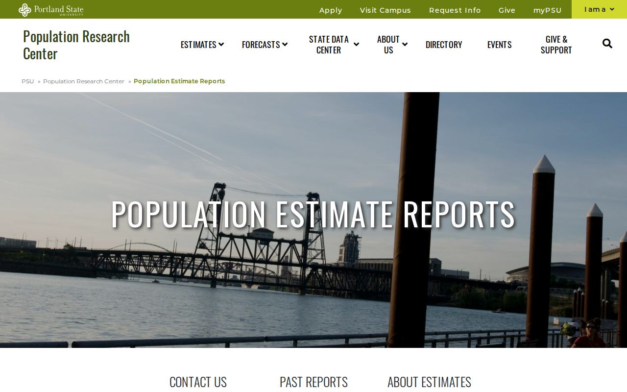 Joseph criminal records context from Oregon certified population estimates