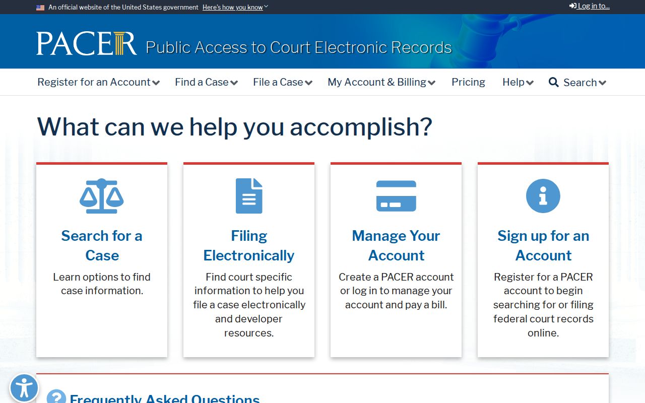 Federal PACER court record search for Wallowa County criminal cases