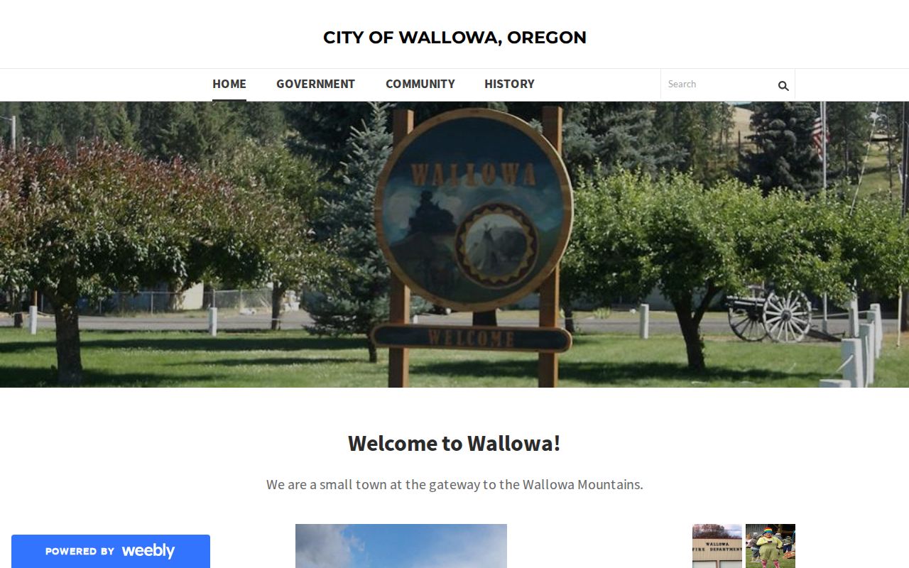 City of Wallowa criminal records contact information